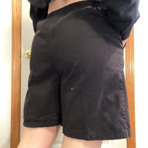 basic editions shorts inseam-7" elastic waist band - Depop