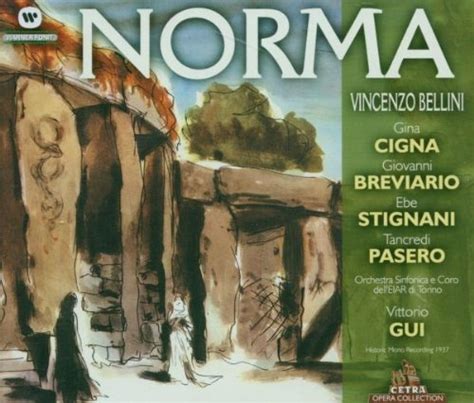 Bellini: Norma: Gui, S O E Coro Dell'eiar Di to: Amazon.in: Music}