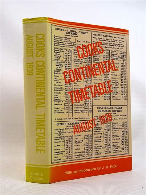 Buy Cook'S Continental Timetable Book Online at Low Prices in India ...