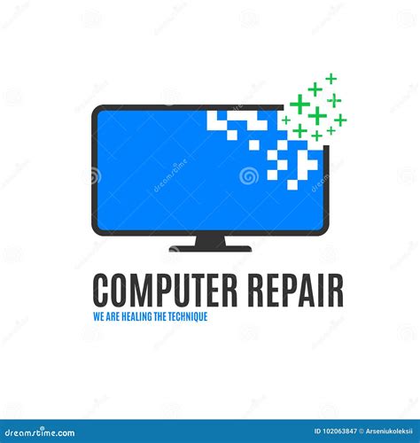 Computer Repair Service Logo 的图像结果