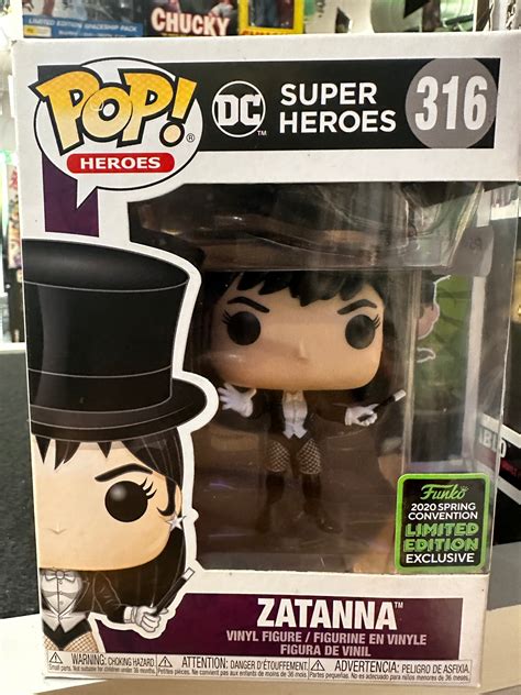 FUNKO POP DC SUPER HEROES ZATANNA #316 – Captain Comics and ...