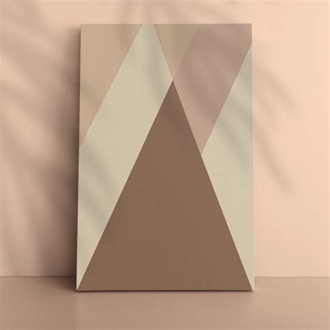 BOHO Inspired Colors in Modern Art of Mountains – Ritwikas
