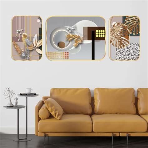 Livin'luxe paintings beautiful flower modern art Premium Sparkle ...