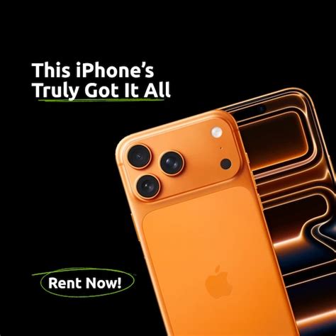 Rent apple iphone 17 pro max (cosmic orange%2C 256 gb) in Bangalore ...