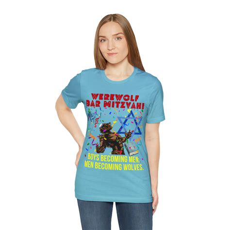 Werewolf Bar Mitzvah! Tee - Etsy