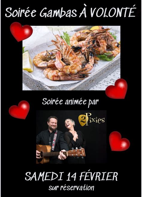 Soirée GAMBAS à volonté avec 2 PIXIES, 500 avenue d'Aix les Bains ...