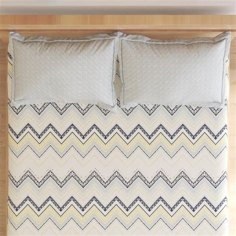 Buy Corsica Juniper Microfibre Printed 3Pcs Queen Bedsheet Set from ...