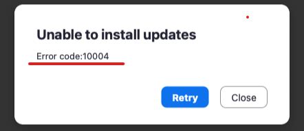 Image result for Error Code 4 Zoom