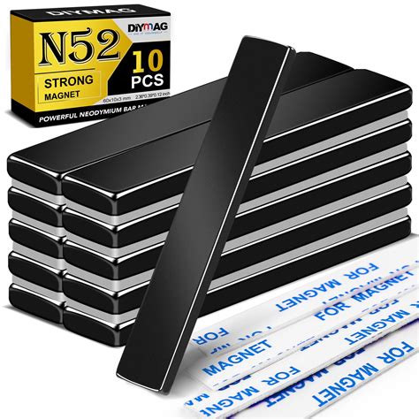 Buy DIYMAG Strong Rare Earth Neodymium Magnets, N52 Heavy Duty ...