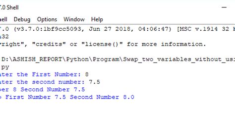ASHISH SRIVASTAVA: Swap two variables without using third variable in ...