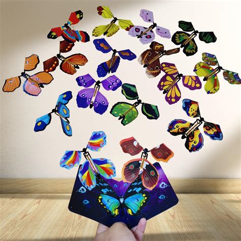 Buy Jainchan® Flying Butterfly Toys/Games | Colourful Butterflies ...