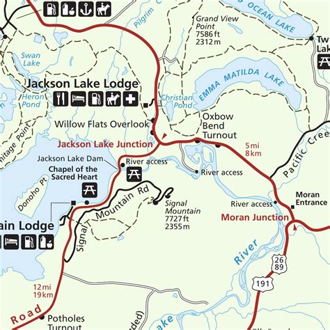Grand Teton National Park Map by US National Park Service | Avenza Maps