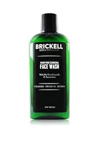 Brickell Men's Products Purifying Charcoal Face Wash, 8 Ounce : Amazon ...