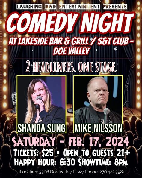 Comedy Night in Doe Valley, 3306 Doe Valley Pkwy W, Brandenburg, KY, 17 ...