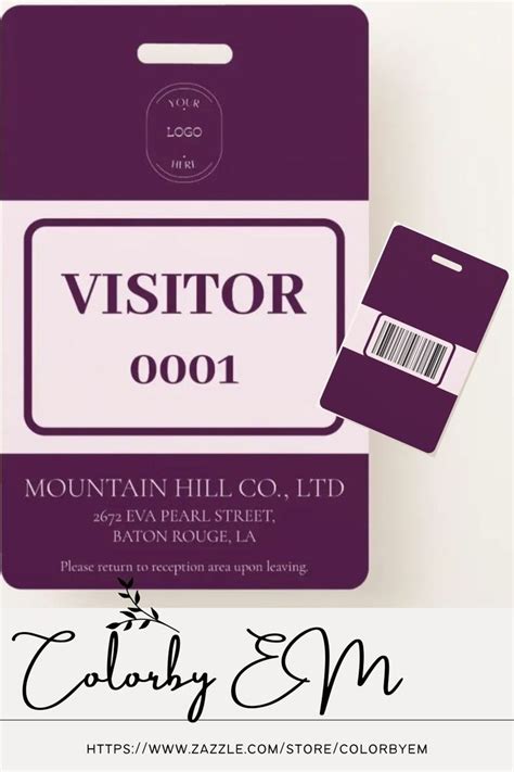 Visit Card Sample 的图像结果