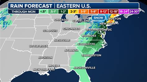 Massive weekend storm to pummel eastern US with rain, wind, snow ...