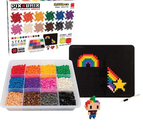 PixBrix Pix Brix Pixel Art Puzzle Bricks – 3,000 Piece India | Ubuy