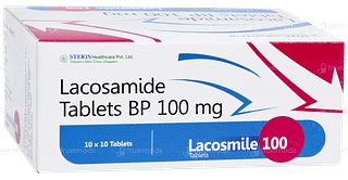 Lacosmile 100 Mg Tablet 10 - Uses, Side Effects, Dosage, Price | Truemeds