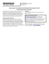 Form DR0104EP Download Fillable PDF or Fill Online Colorado Estimated ...