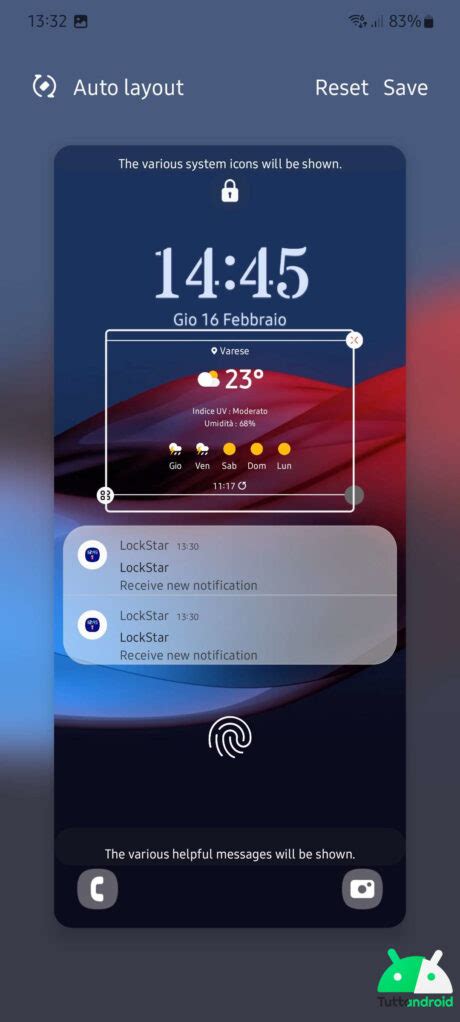 Samsung aggiorna LockStar e rivoluziona la schermata di blocco con i widget