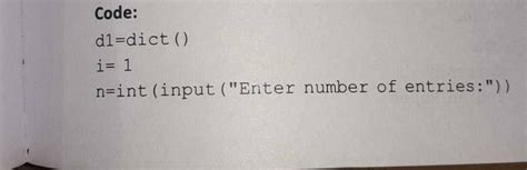 Write a program in python to input names of 'n' countries and their ...