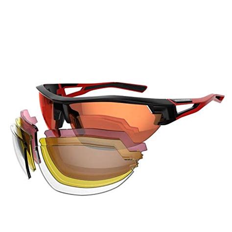 Buy XC 100 Adult MTB Sunglasses Pack with 4 Interchangeable Lenses ...