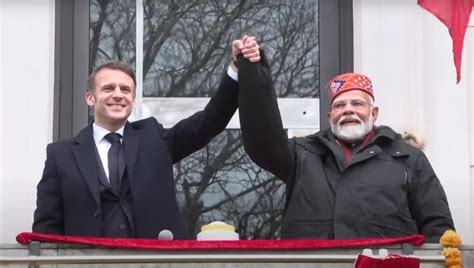 Paris to Marseille, PM Modi-Macron bonhomie steals show as India and ...