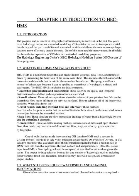 Image result for HEC-HMS Introduction