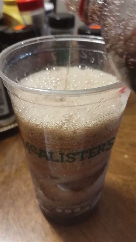 ASMR Pouring strawberry Dr pepper - YouTube