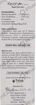 Buy Kevon Zip Lotion 60ml Online at Flat 15% OFF | PharmEasy