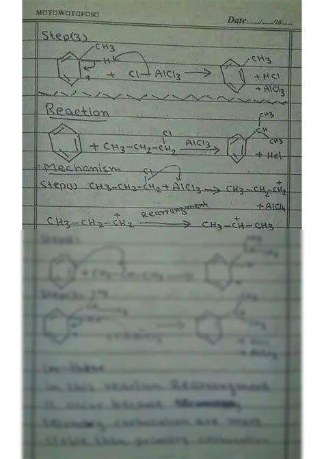 SOLUTION: Mechanism of friedel craft alkylation - Studypool - mechanism of friedel crafts alkylation