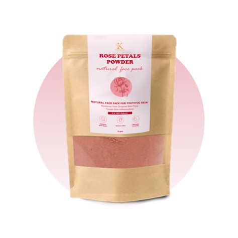 Rose Petals Face Pack Powder – Kimayra World