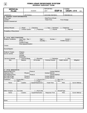 Fillable Online fema fema incident support team form Fax Email Print ...