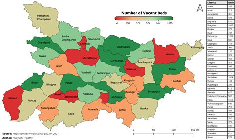 Covid-19 in maps: Public hospitals in most Bihar districts lack ICU ...