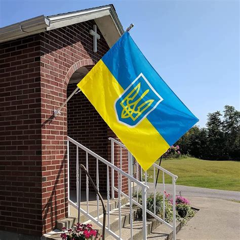 Buy 3x5 feet Ukraine Country Banner Trident Country Flag,Ukraine State ...