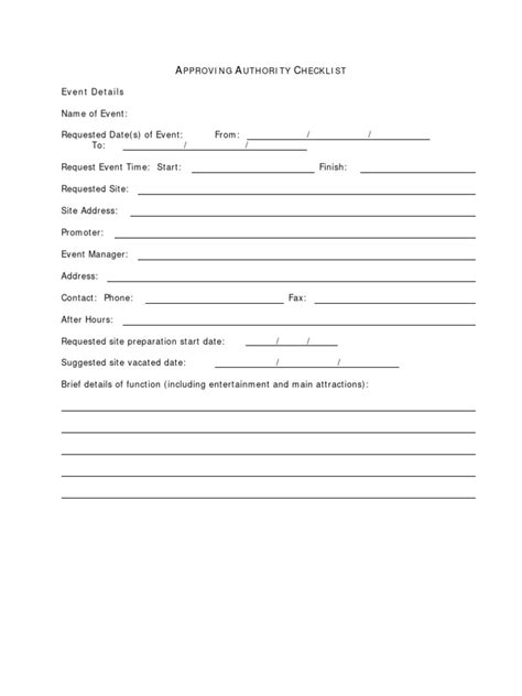 Project Authorization Checklist 的图像结果