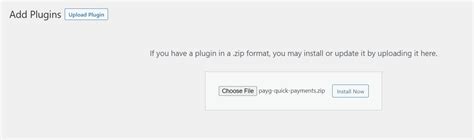 PayG Payment Gateway Integration for Wordpress Plugin