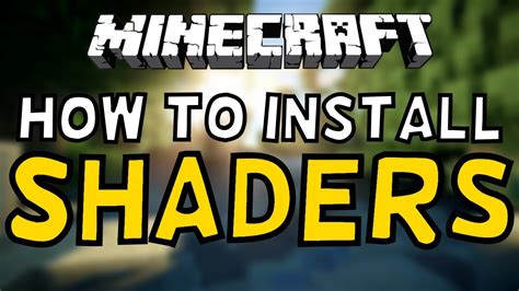 How to Install Shaders Minecraft Windows 1.0 的图像结果