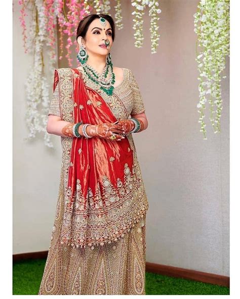 Nita Ambani's Gorgeous Lehenga Looks Are The Inspiration For This ...