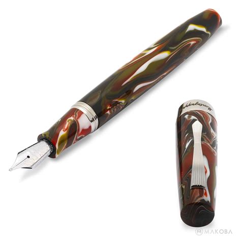 Montegrappa Elmo 02 Fountain Pen - Asiago – Makoba