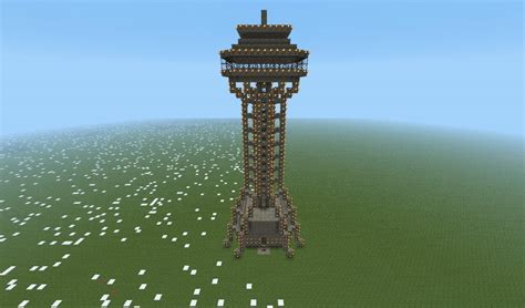 Image result for Space Needle Minecraft Tutorial