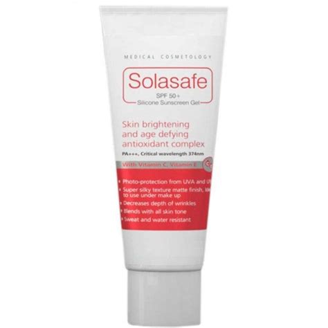 Solasafe Sunscreen Gel SPF 50+
