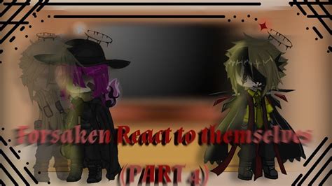 Forsaken + Jane Doe React to themselves (part 4) || Roblox Forsaken ...