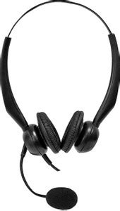 Logic 205B Professional UC Wired On Ear Headset with Mic Smart ...
