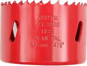 YATO YT-3324 Bimetal Hole Saw with size 51mm High Quality Metal Cutter ...