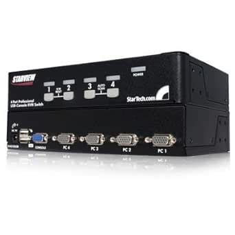 STARTECH.COM 4-Port starview USB Console kvm Switch w/osd : Amazon.in ...