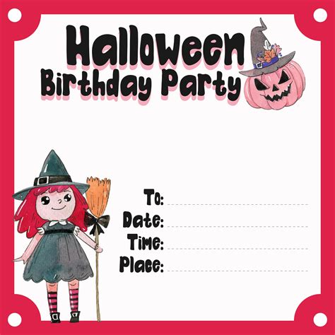 Halloween Birthday Party