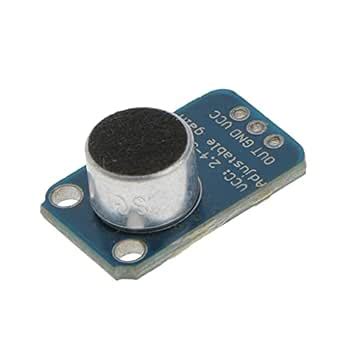 THE STYLE SUTRA Electret Microphone Amplifier Max4466 Adjustable Gain ...