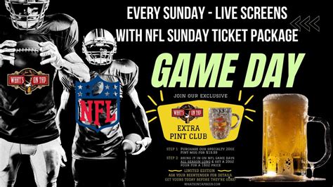 Sunday NFL Ticket GAME DAY!, 2570 FM-407, Ste 170, Highland Village, TX ...