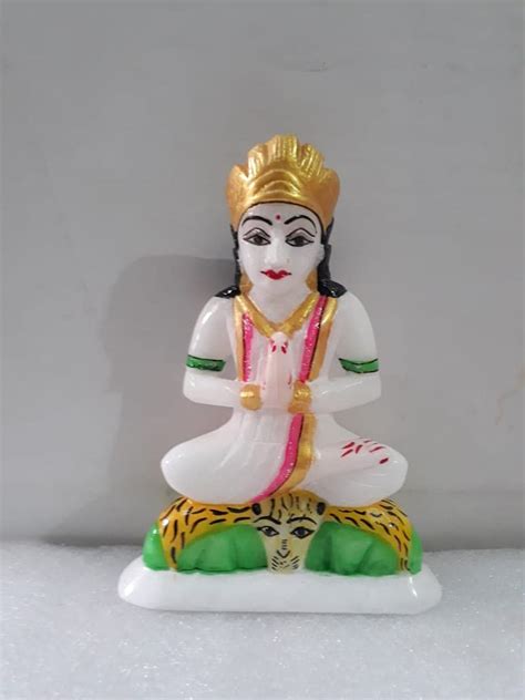 Buy H.H Harsh Handicraft PARWATI MATA Decorative SHOWPIECE Statue White ...